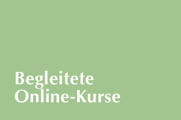 Begleitete Online-Kurse